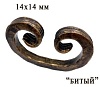 Вензель битый 130х80х14